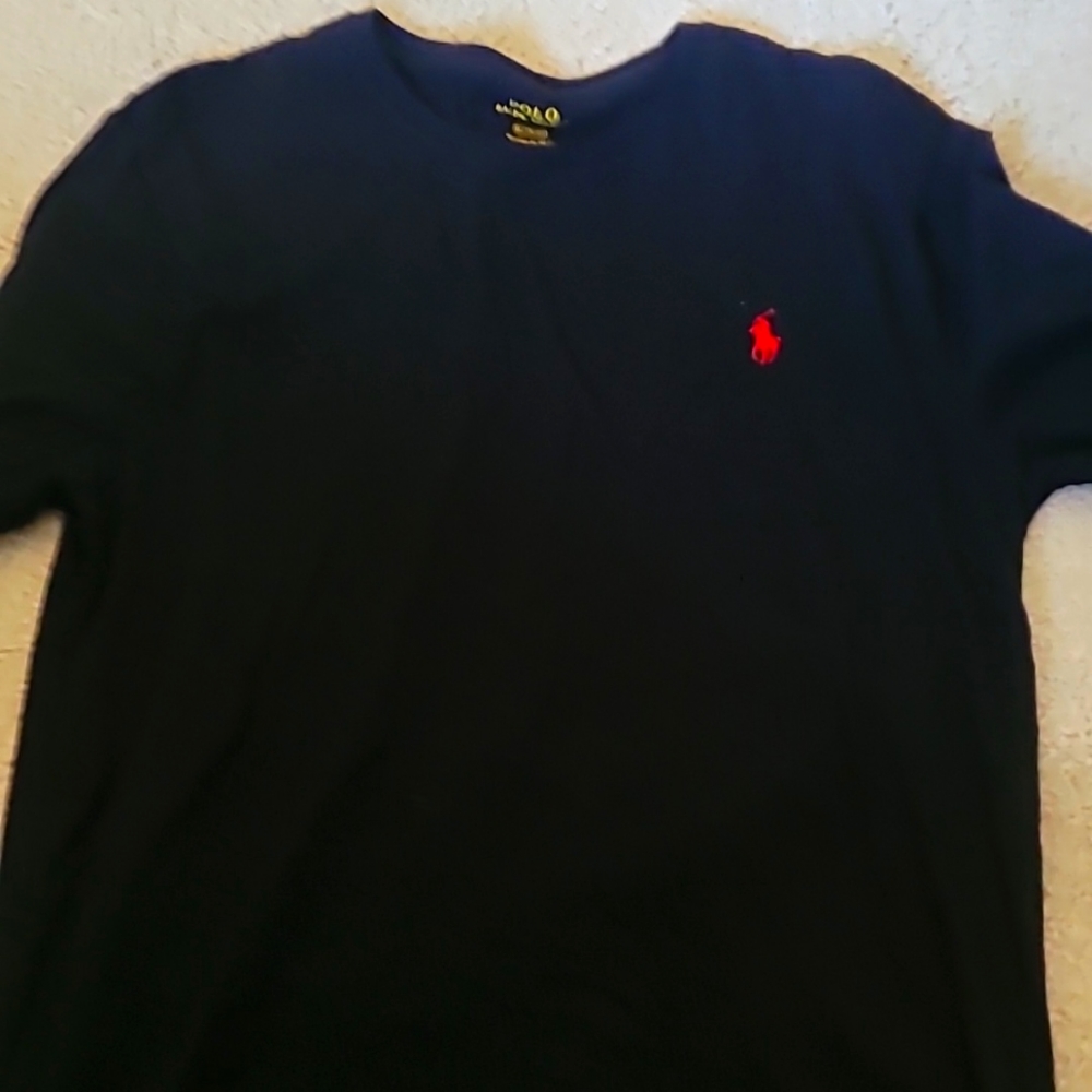 Men's Long Sleeve Cotton Polo